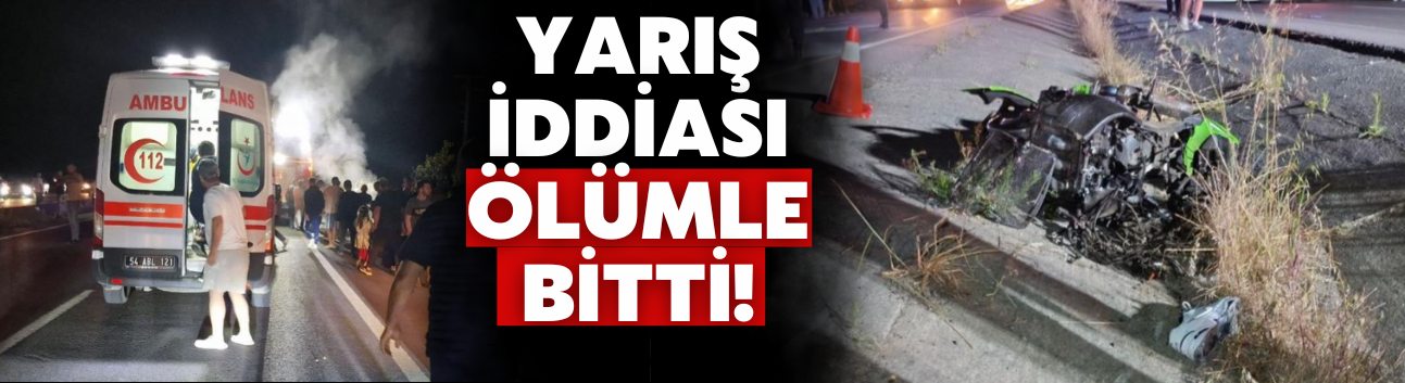 Sakarya'da ölüm yarışı: 2 ölü!