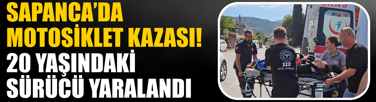 20 Yaşındaki Sürücü Yaralandı!