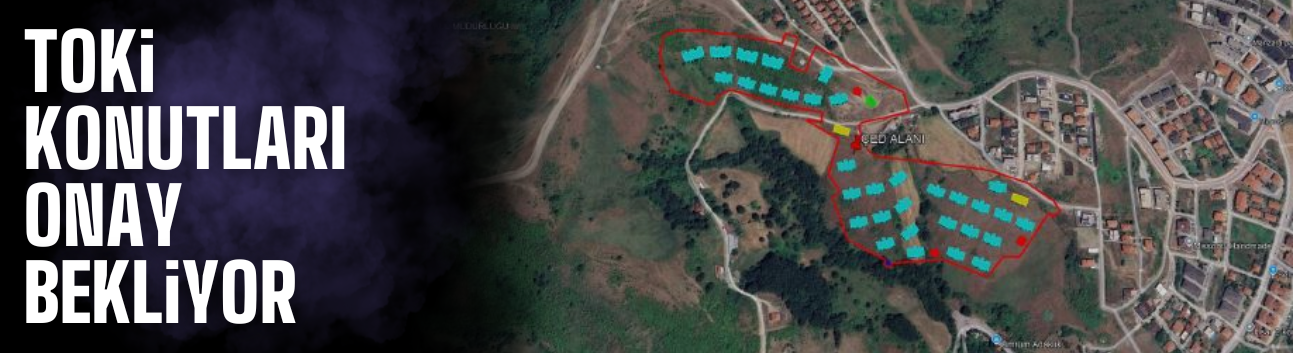 Toki konutları onay bekliyor