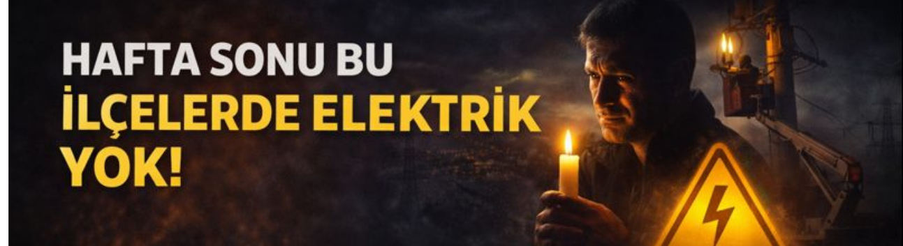 12 Şubat’ta Sakarya'da elektrikler kesilecek