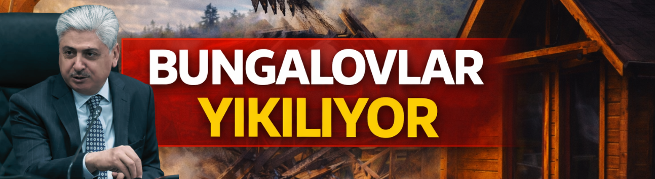 Kıyıdaki bungalovlar da yıkılacak!
