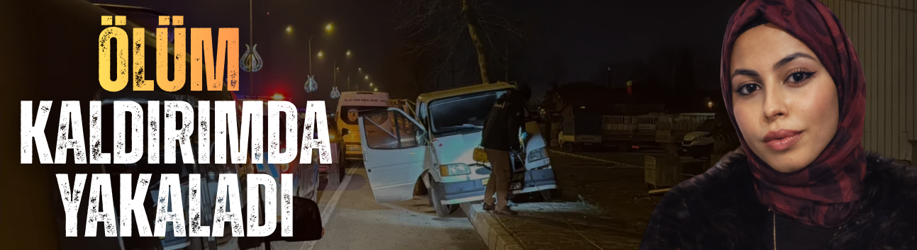 Yoldan Fırlayan Lastik Can Aldı