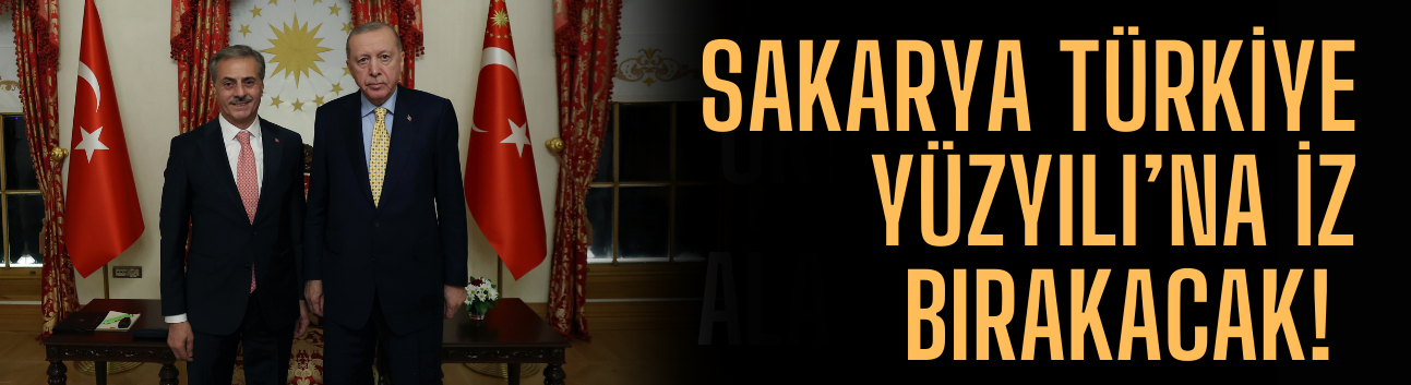 Cumhurbaşkanı Erdoğan, Başkan Alemdar’dan Sakarya’yı Dinledi