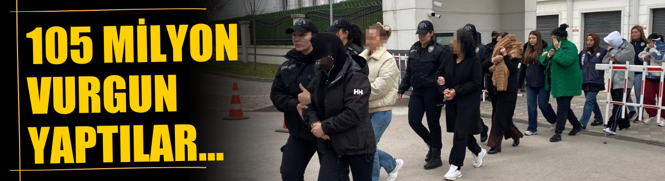 "Patates Hat" ve sahte çağrı merkezi ile 105 milyon vurgun yaptılar...