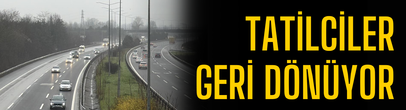 Düzce’de bayram dönüşü akıcı yoğunluk