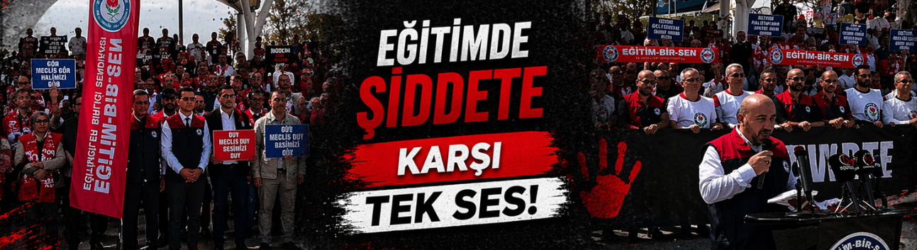 Eğitimde şiddete karşı tek ses yükseldi