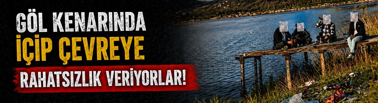 Sapanca’da Atıl İskeleler Tepki Çekiyor! Alkol Alanına Döndü
