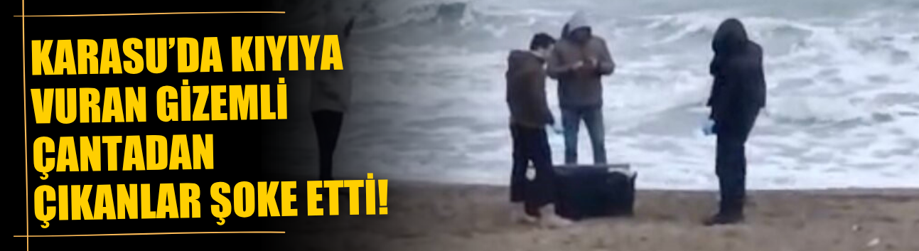 Karasu Sahilinde Şüpheli Çanta: 21,5 Kilogram Uyuşturucu Ele Geçirildi