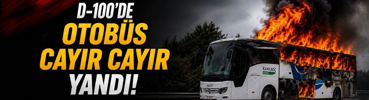 Seyir halindeyken alev aldı!