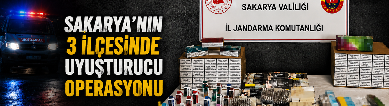 Sakarya’da Kaçakçılık Operasyonu: 4 Şüpheli Gözaltına Alındı