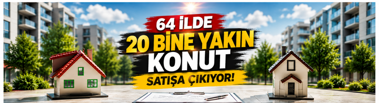 TOKİ’den 64 İlde Kurasız Konut Satışı! 20 Bin Konut Vatandaşlarla Buluşacak