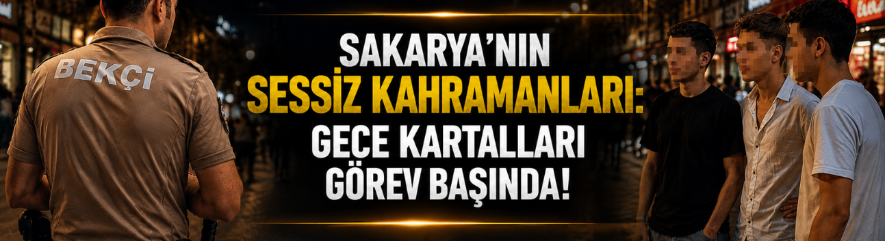 Sakarya'nın Sessiz Kahramanları: Gece Kartalları Görev Başında
