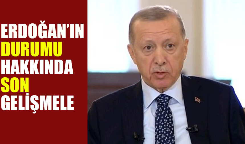 Erdoğan: Doktorların tavsiyesi ile bugün istirahat edeceğim