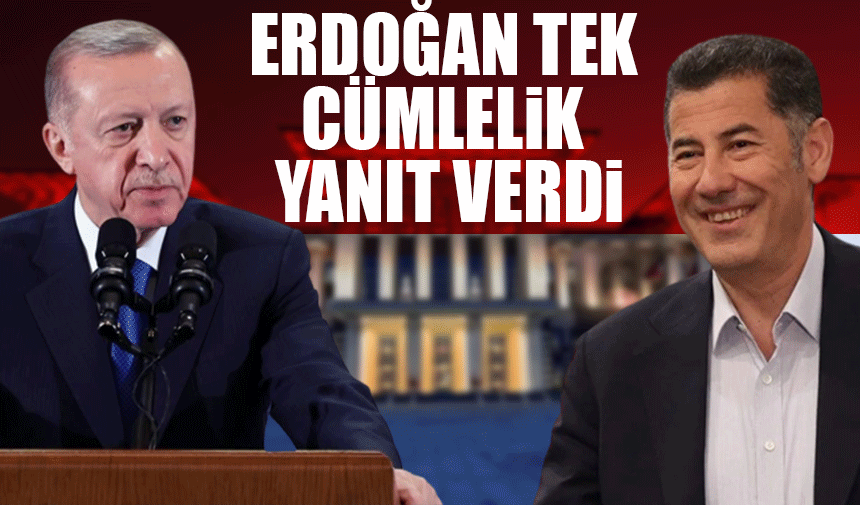 Erdoğan'a Sinan Oğan soruldu, tek cümlelik yanıt verdi