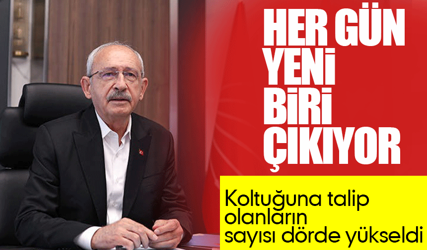 Kılıçdaroğlu'nun koltuğuna aday olanların sayısı 4'e yükseldi