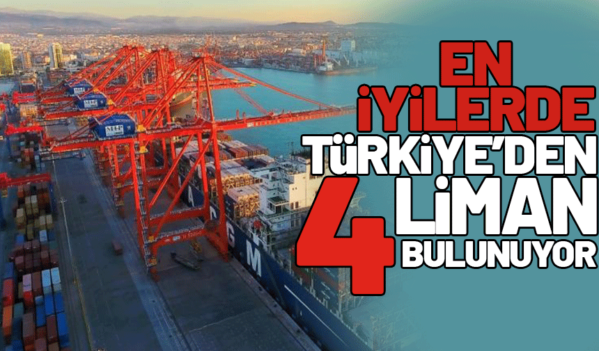 En iyilerde Türkiye'den 4 liman bulunuyor
