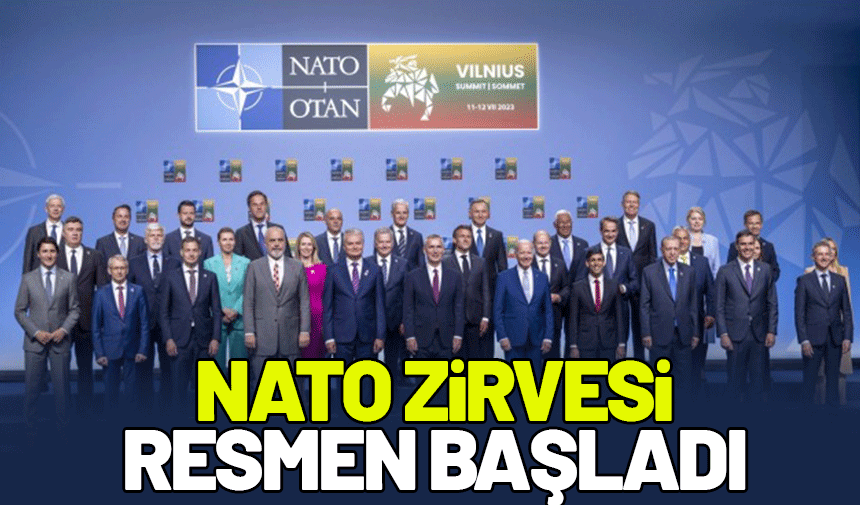 NATO Liderler Zirvesi aile fotoğrafıyla başladı