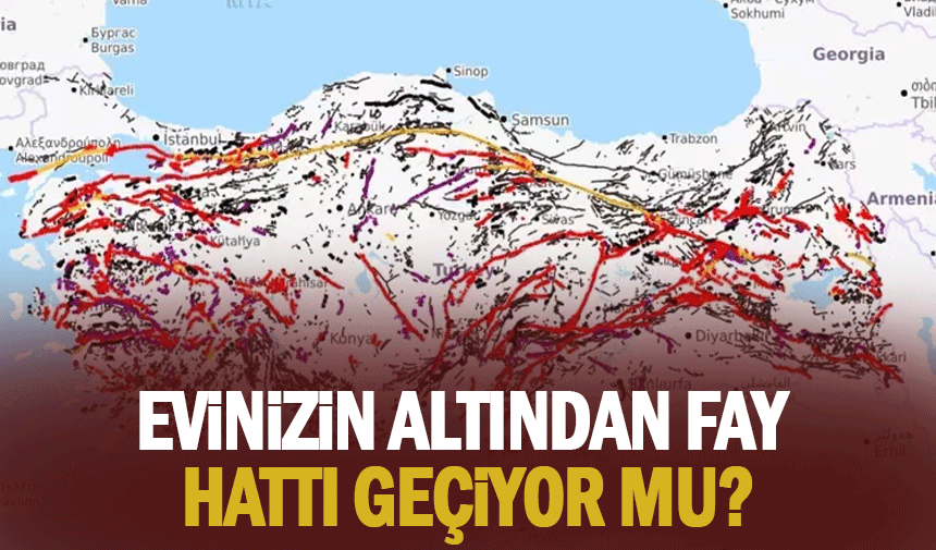 Evimin altından fay hattı geçiyor mu, nerelerden geçiyor? | Deprem risk haritası İstanbul - Türkiye