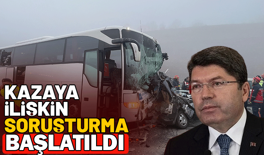 Kuzey Marmara Otoyolu'ndaki kazaya ilişkin soruşturma başlatıldı