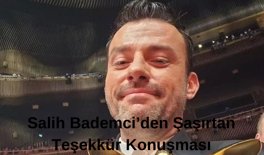 Pantene Altın Kelebek Ödülleri'nde En İyi Erkek Oyuncu Salih Bademci'nin Duygusal Konuşması