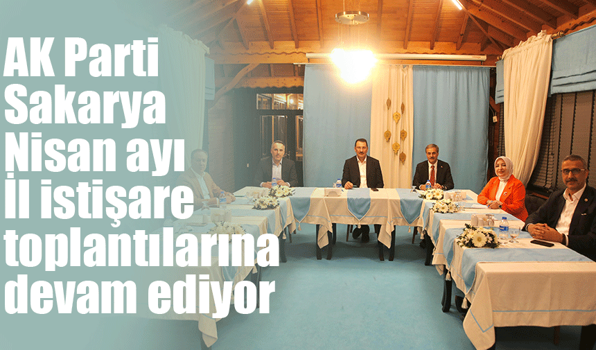 AK Parti Sakarya İl istişare toplantıları devam ediyor
