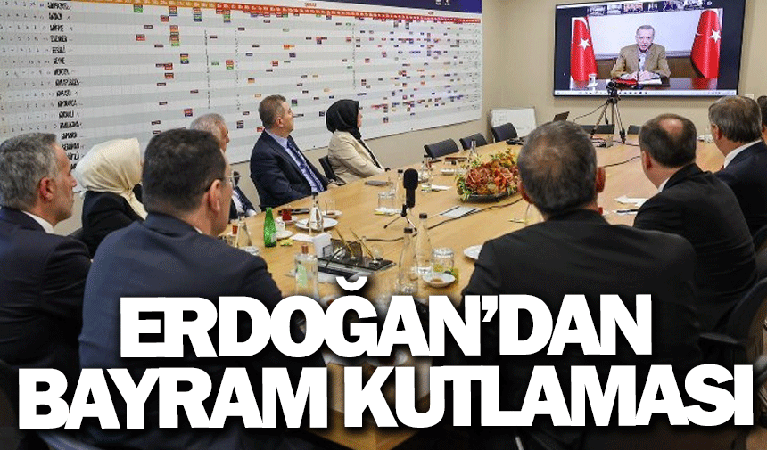 Cumhurbaşkanı Erdoğan’dan Sakarya’ya bayram tebriği
