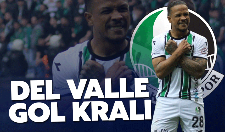 Del Valle Gol kralı oldu!