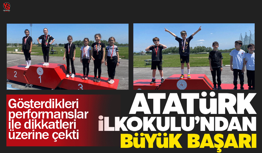 Atatürk İlkokulu’ndan büyük başarı