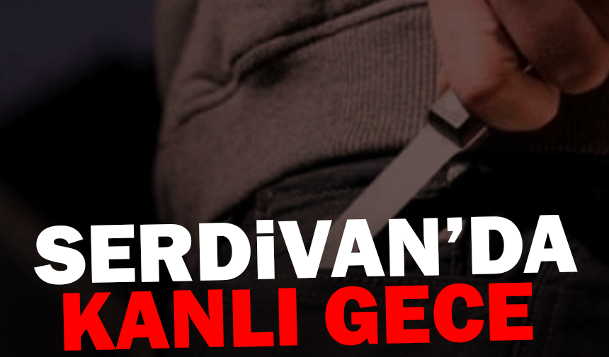 Serdivan'da kanlı gece!