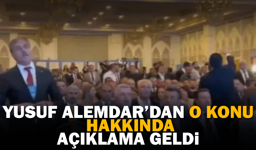 Alemdar'dan o konu hakkında açıklama geldi