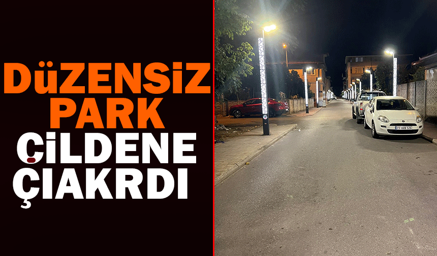 Düzensiz park çileden çıkardı!