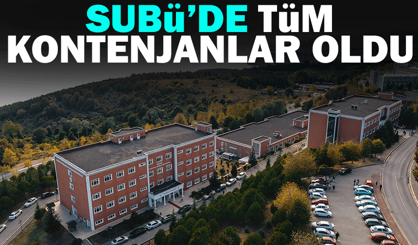 SUBÜ’de tüm kontenjanlar doldu