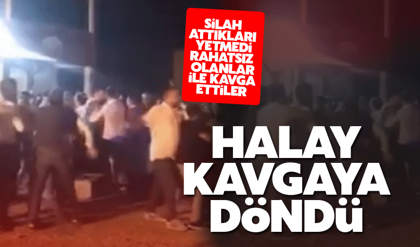 Silah attılar düğünü mahvettiler!