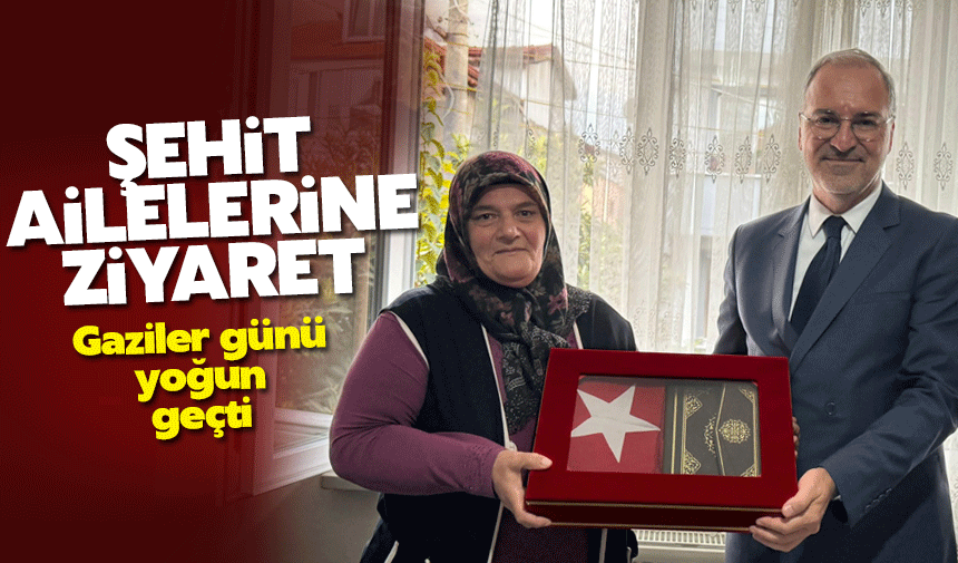 Şehit Ailelerini ve Gazileri yalnız bırakmadı