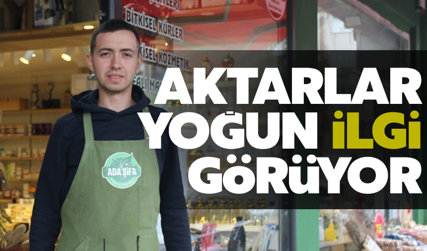 Vatandaşlardan aktarlara yoğun ilgi