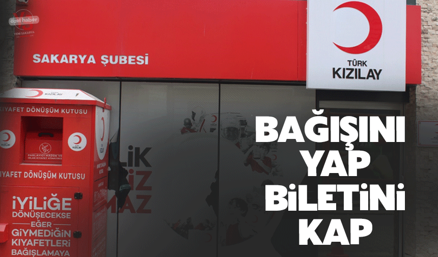 Bağış yapana bilet hediyesi