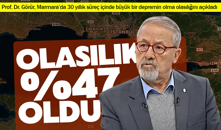 Marmara'da deprem olasılığı arttı