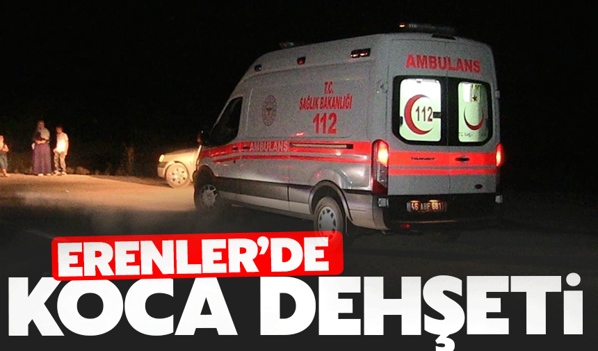 Erenler'de koca dehşe*ti