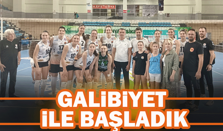 Sakarya Voleybol lige galibiyetle başladı