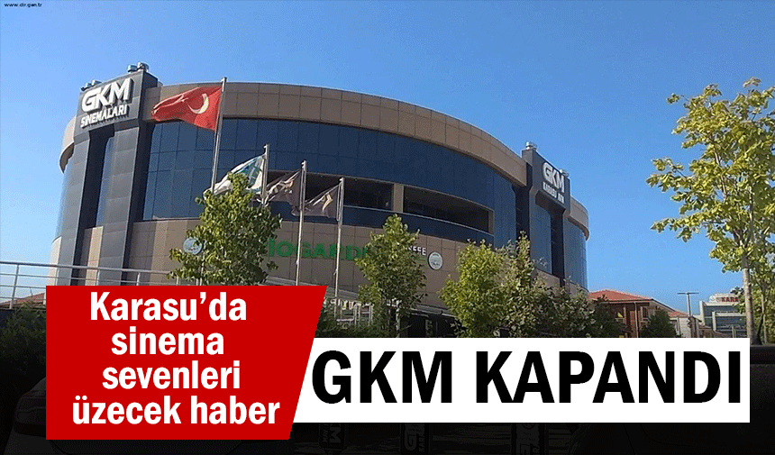 Karasu'daki GKM AVM kapatıldı