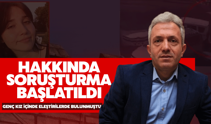 Ebubekir Sofuoğlu'na soruşturma