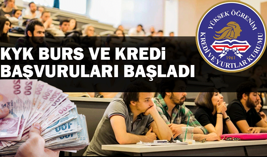 2024-2025 KYK Burs ve Kredi başvuruları başladı