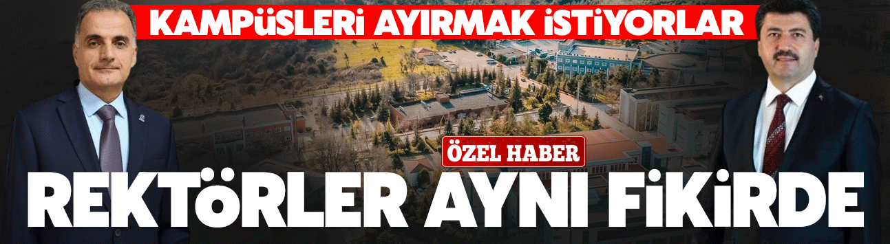 Rektörler aynı fikirde: Ayrılmak istiyorlar