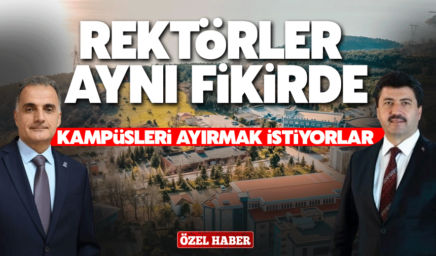 Rektörler aynı fikirde: Ayrılmak istiyorlar