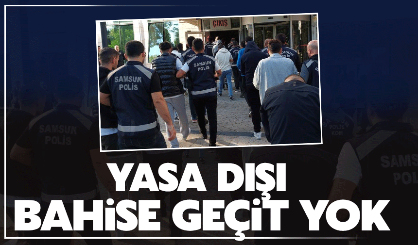 Yasa dışı bahis operasyonunda 13 tutuklama