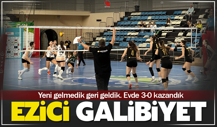 Sakarya Voleybol'dan ezici galibiyet