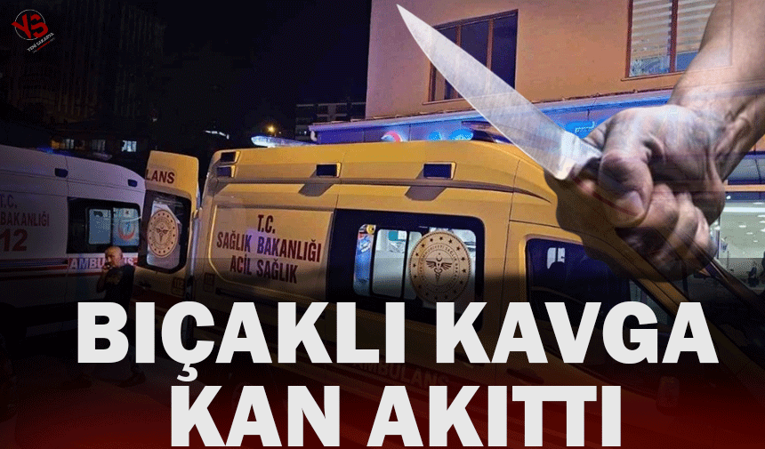 Gençlerin tartışması kanlı bitti