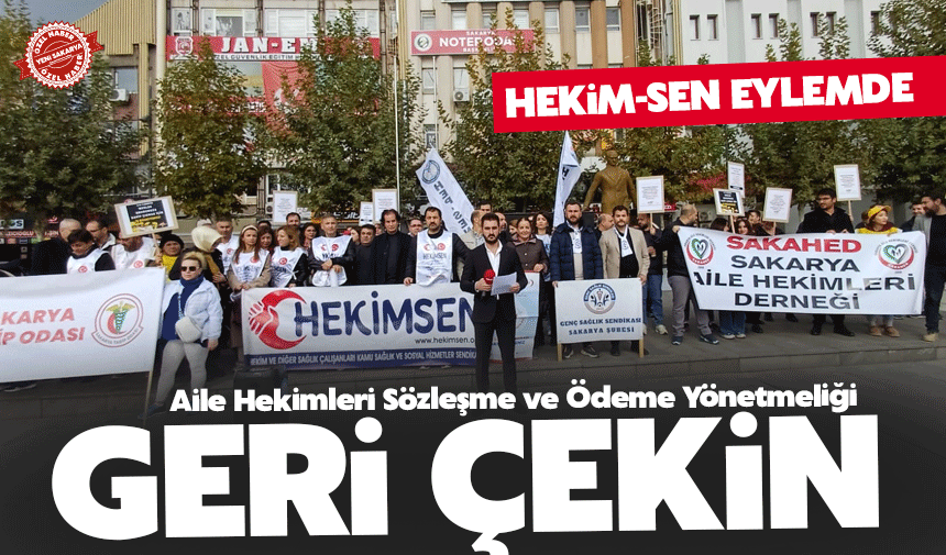 Hekimsen Sakarya Şubesi'nden Yönetmeliğe Tepki