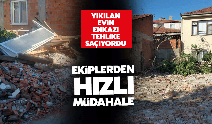 Erenler Belediyesi'nden hızlı müdahale