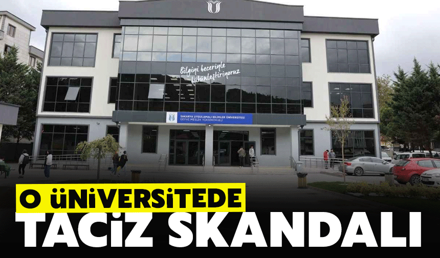 O Üniversitede ta*ciz şoku!